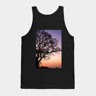 Oak Tree Sunset Tank Top